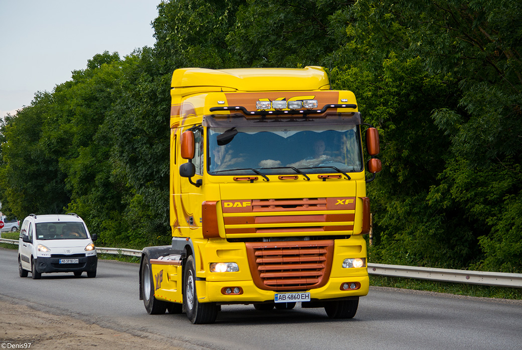 Винницкая область, № АВ 4860 ЕН — DAF XF105 FT