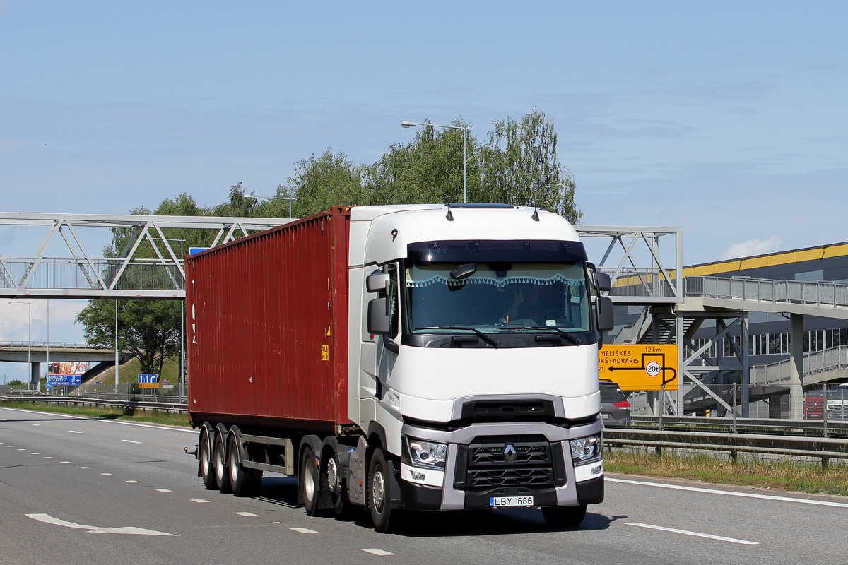 Литва, № LBY 686 — Renault T-Series ('2013)