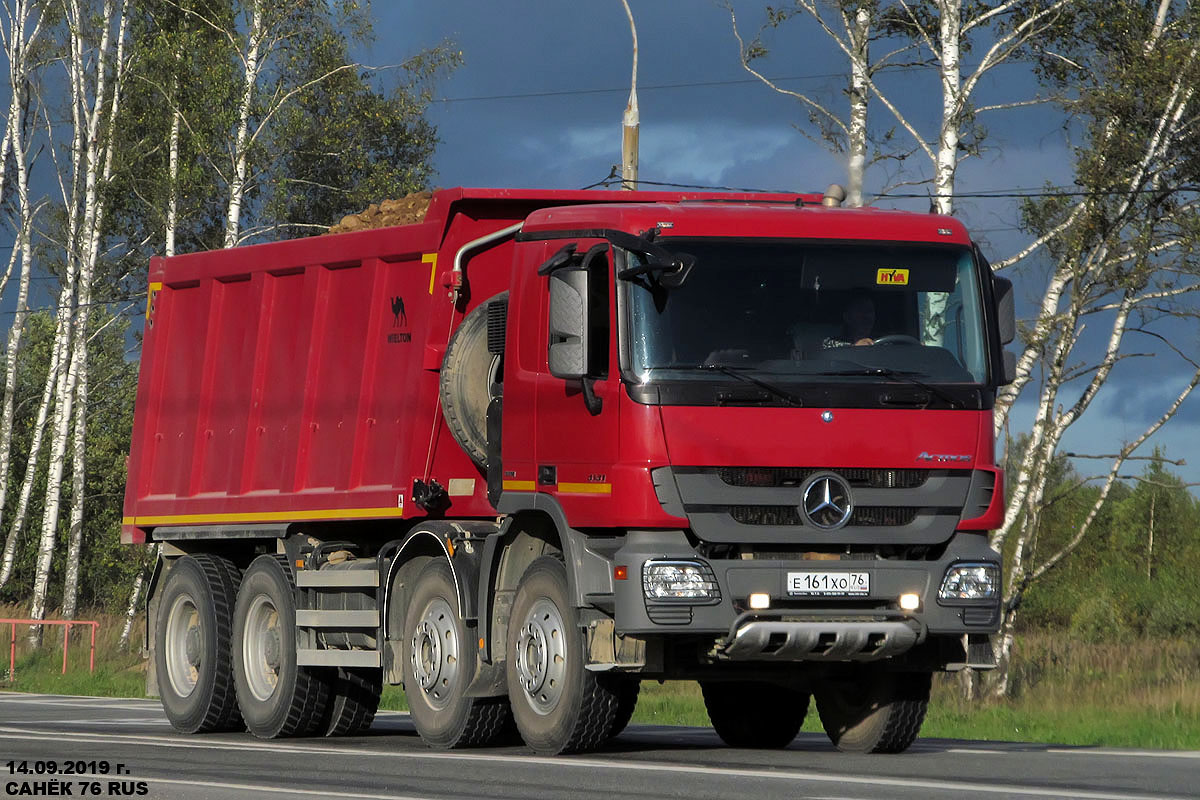 Ярославская область, № Е 161 ХО 76 — Mercedes-Benz Actros ('2009) 4141