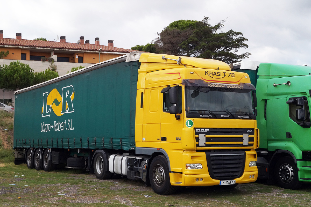 Болгария, № Y 1266 AX — DAF XF105 FT