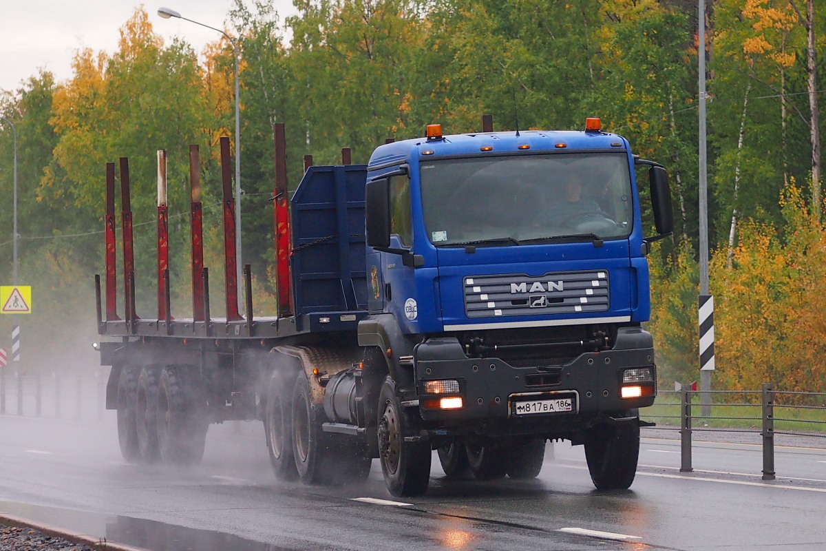 Ханты-Мансийский автоном.округ, № М 817 ВА 186 — MAN TGA (общая модель)