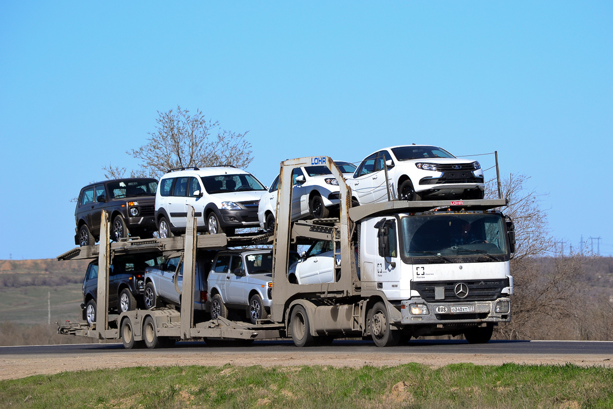 Москва, № О 340 ХТ 177 — Mercedes-Benz Actros ('2003) 1836