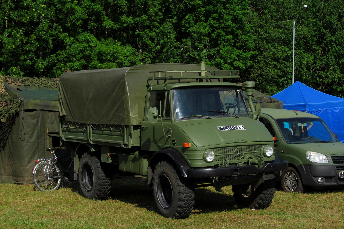 Литва, № LK 028 B — Mercedes-Benz Unimog (общ.м)