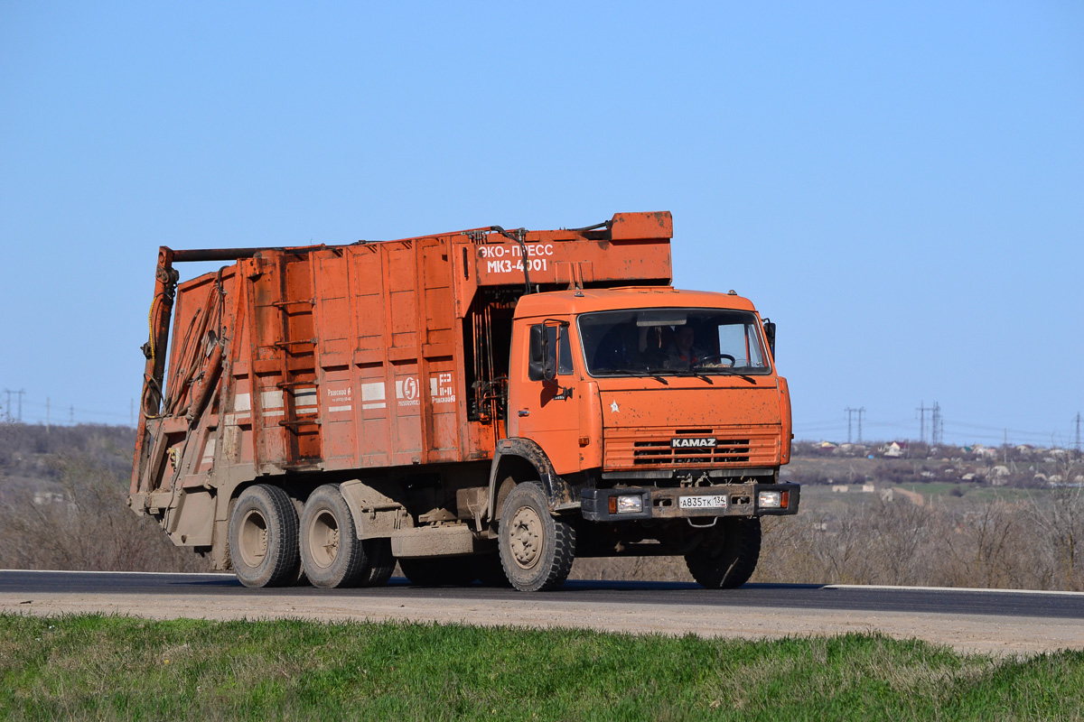 Волгоградская область, № А 835 ТК 134 — КамАЗ-53229-15 [53229R]