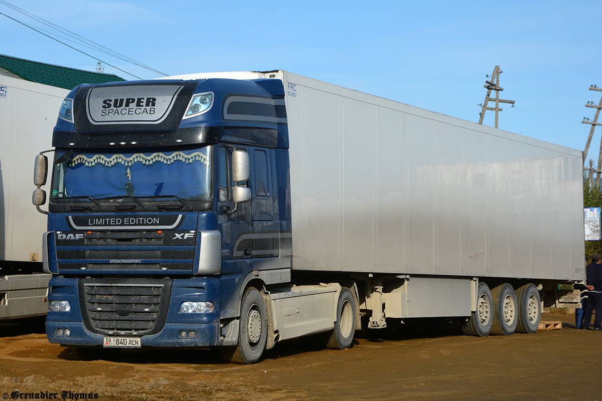 Киргизия, № 08 840 AEN — DAF XF105 FT