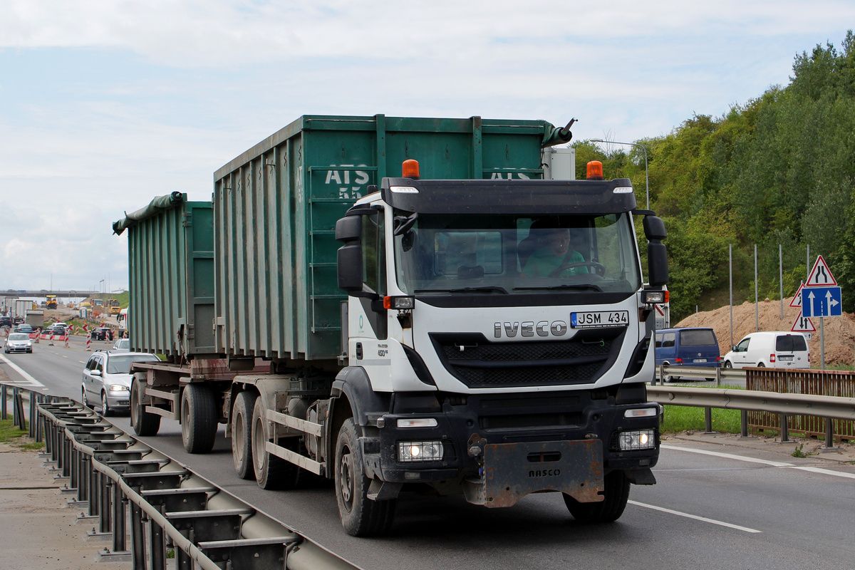 Литва, № JSM 434 — IVECO Trakker ('2013)