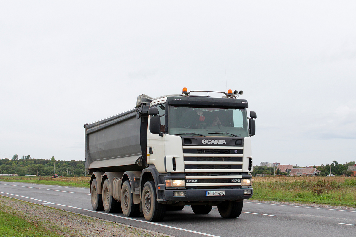 Литва, № FTP 470 — Scania ('1996) R124C