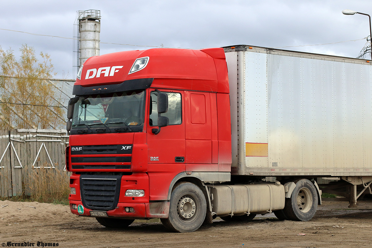 Саха (Якутия), № С 518 КУ 14 — DAF XF105 FT