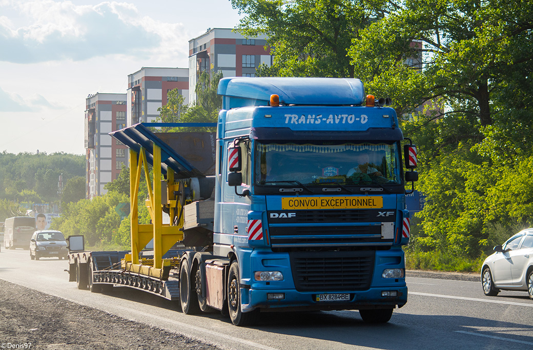 Хмельницкая область, № ВХ 8284 ВЕ — DAF XF95 FTG