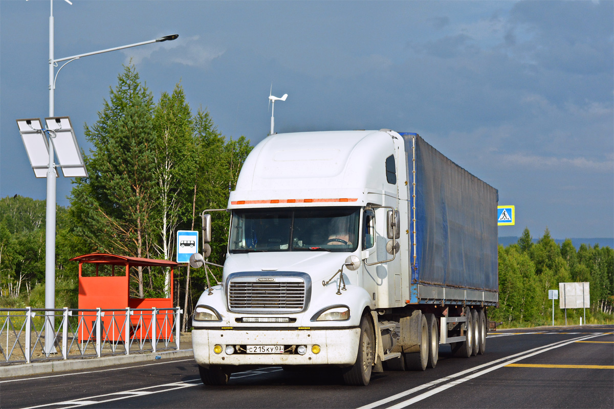 Бурятия, № С 215 КУ 03 — Freightliner Columbia