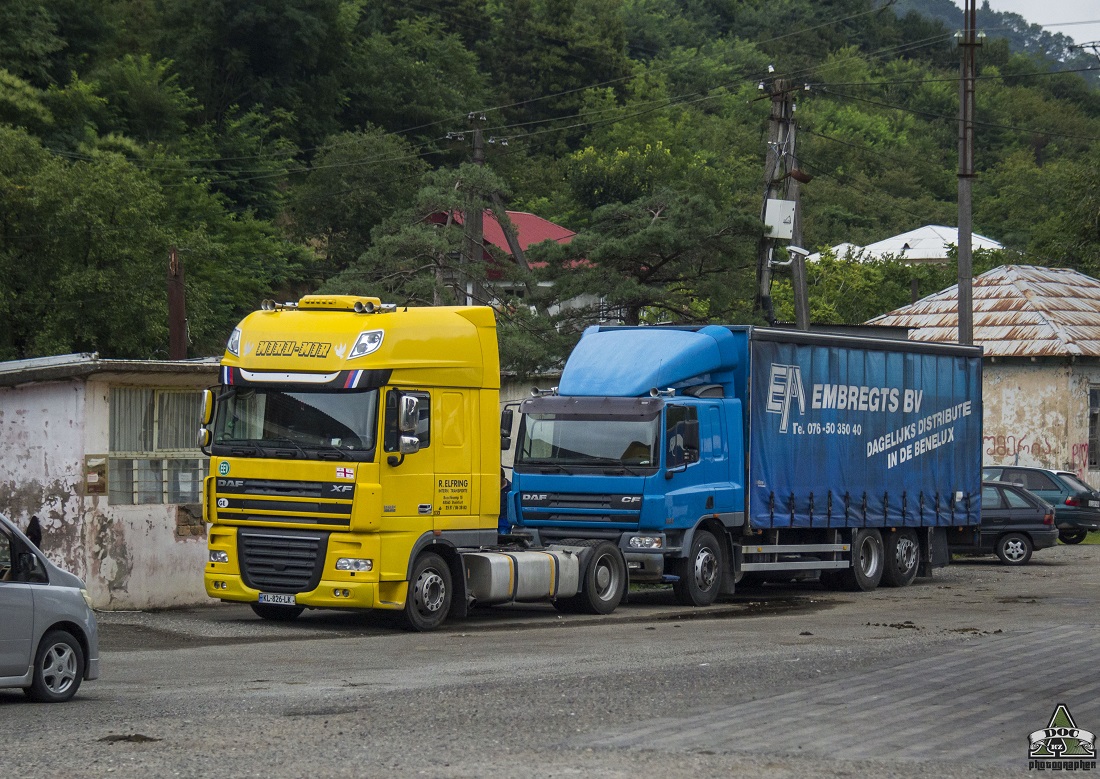 Грузия, № KL-826-LK — DAF XF105 FT