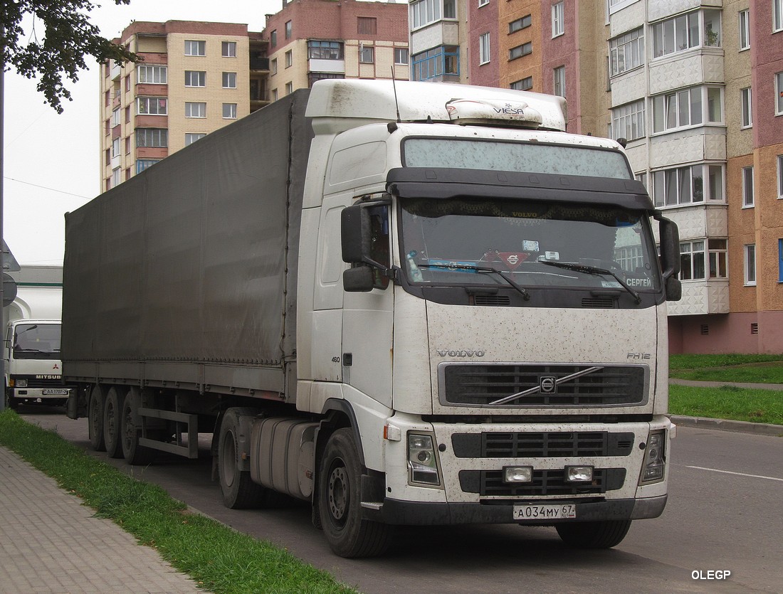 Смоленская область, № А 034 МУ 67 — Volvo ('2002) FH12.460