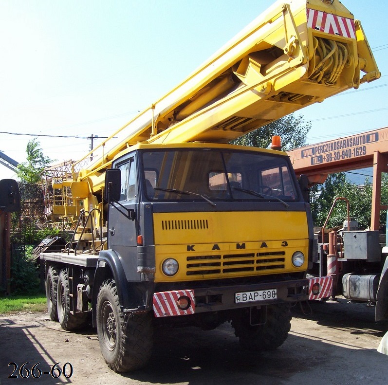 Венгрия, № BAP-698 — КамАЗ-4310