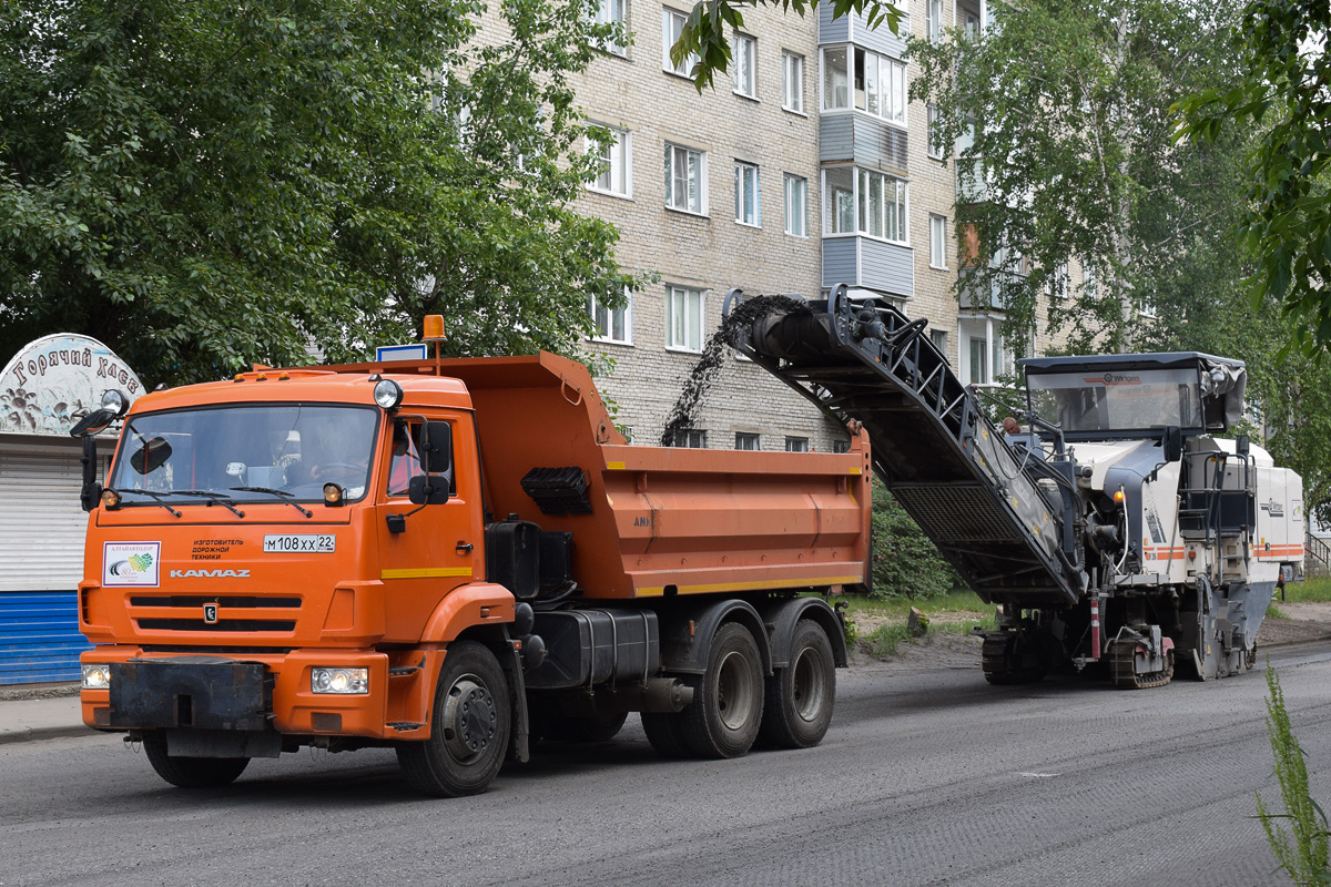 Алтайский край, № М 108 ХХ 22 — КамАЗ-65115-L4