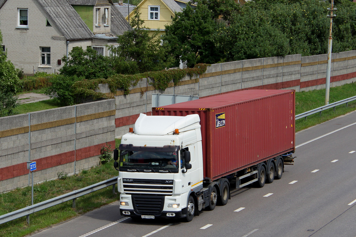 Минская область, № АР 7285-5 — DAF XF105 FTG