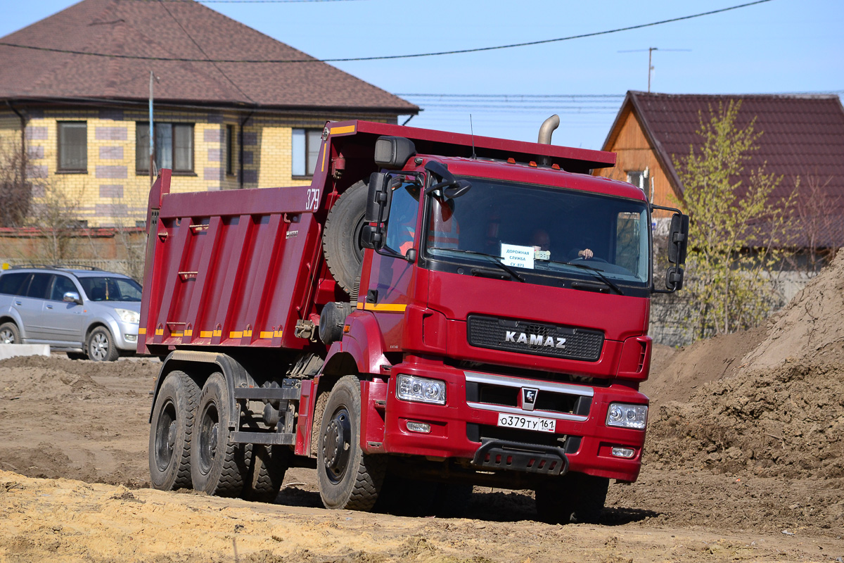 Волгоградская область, № 379 — КамАЗ-6580-S5