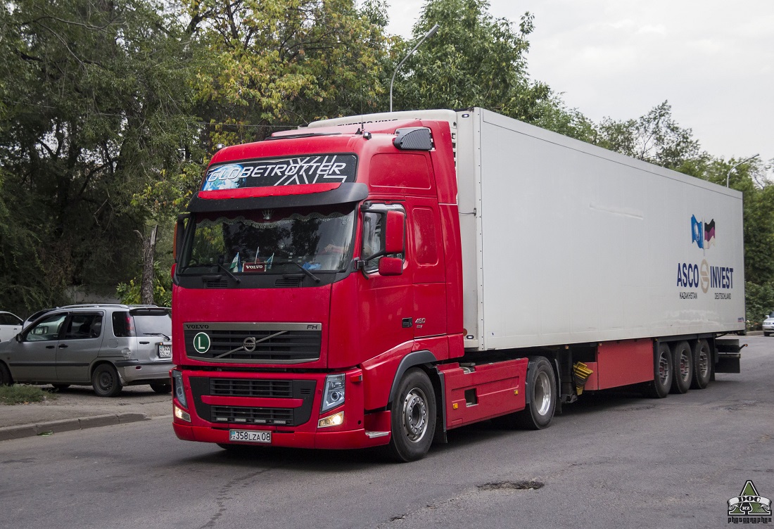 Жамбылская область, № 358 LZA 08 — Volvo ('2008) FH.460