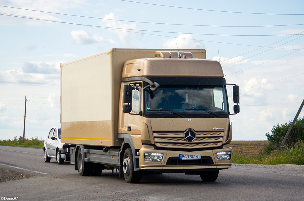 Львовская область, № ВС 9787 НІ — Mercedes-Benz Atego (общ.м)