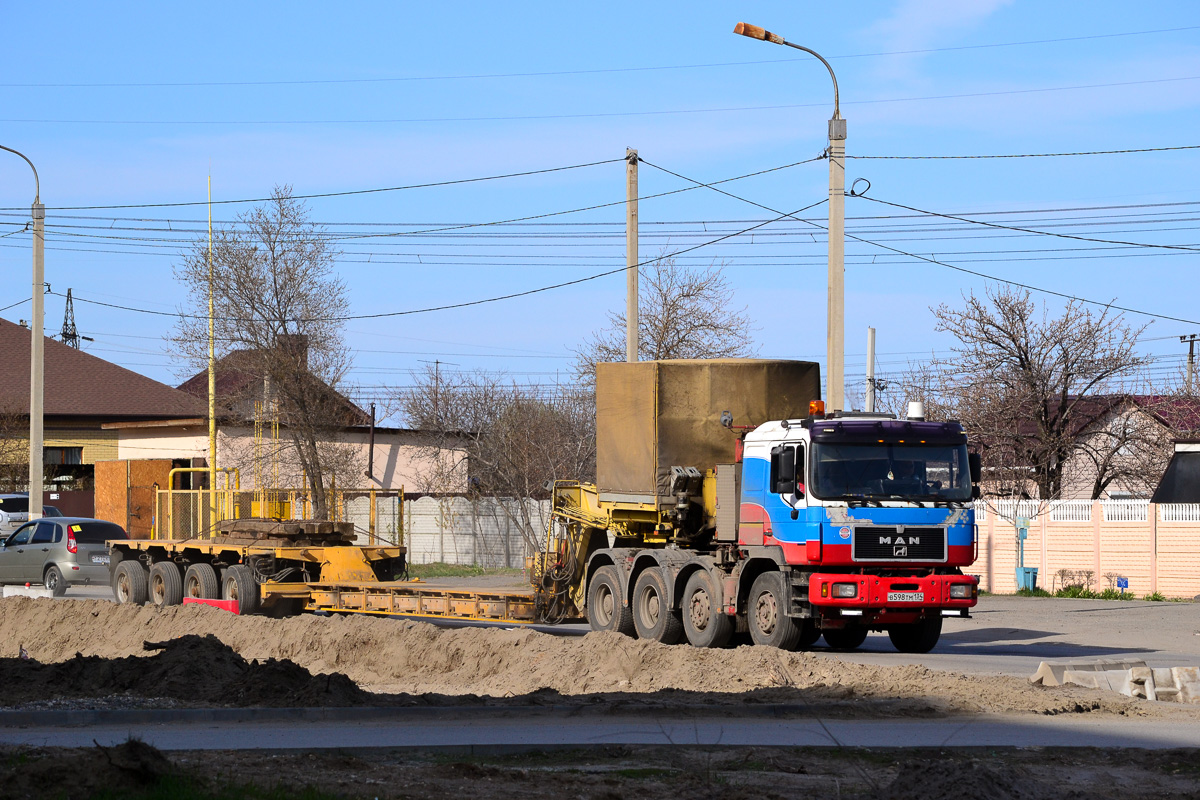 Волгоградская область, № В 598 ТМ 134 — MAN F90 (общая модель)