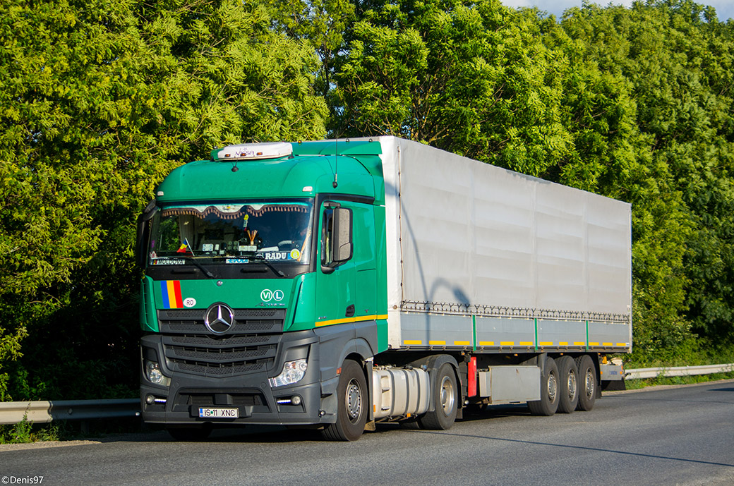 Румыния, № IS 11XNC — Mercedes-Benz Actros ('2011) 1845