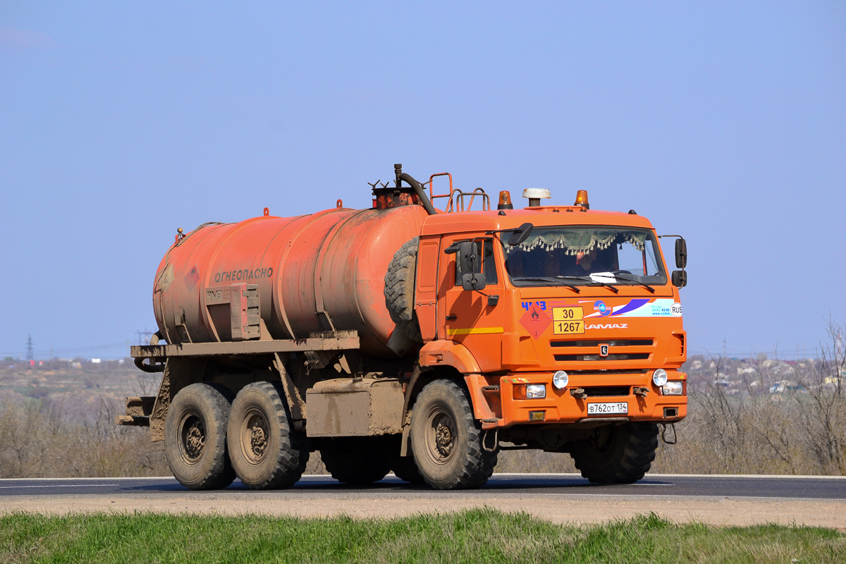 Волгоградская область, № В 762 ОТ 134 — КамАЗ-43118-46