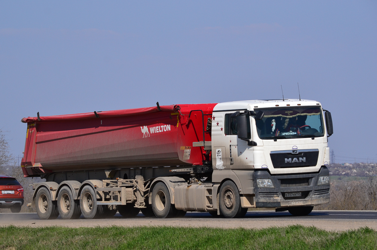 Волгоградская область, № Е 357 КН 134 — MAN TGX ('2007) 18.440