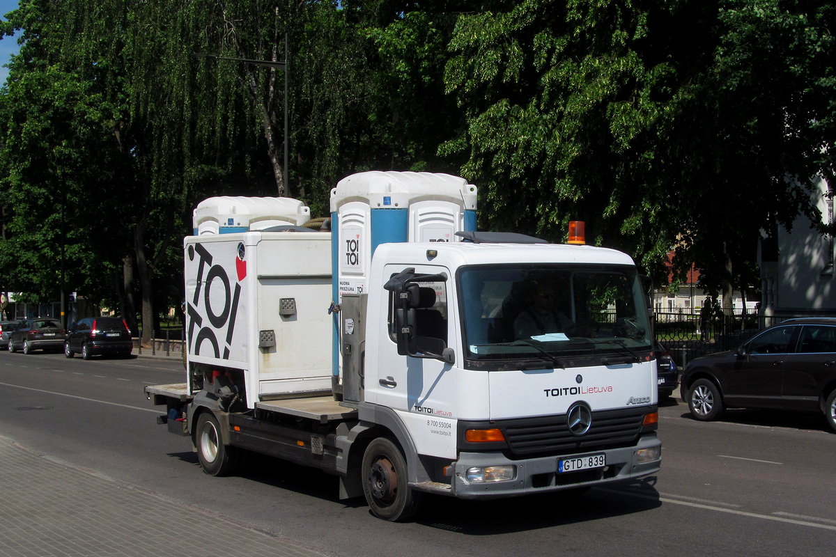 Литва, № GTD 839 — Mercedes-Benz Atego 818