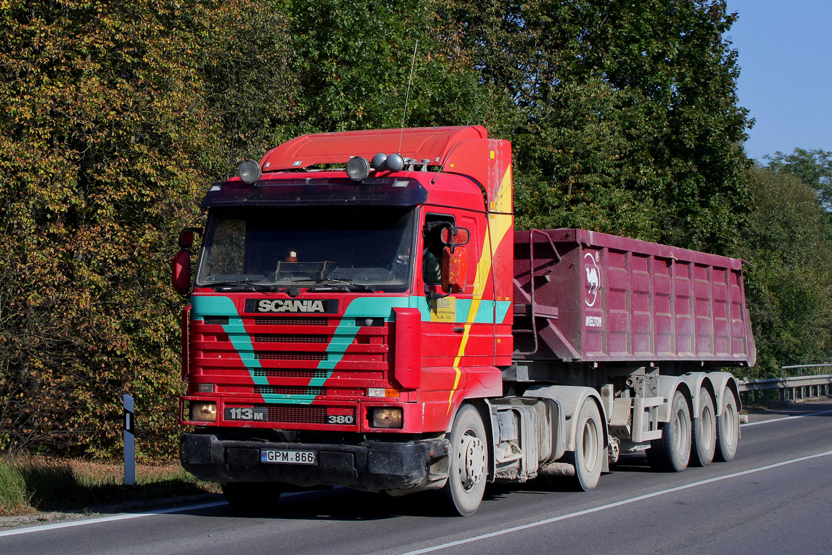 Литва, № GPM 866 — Scania (III) R113M