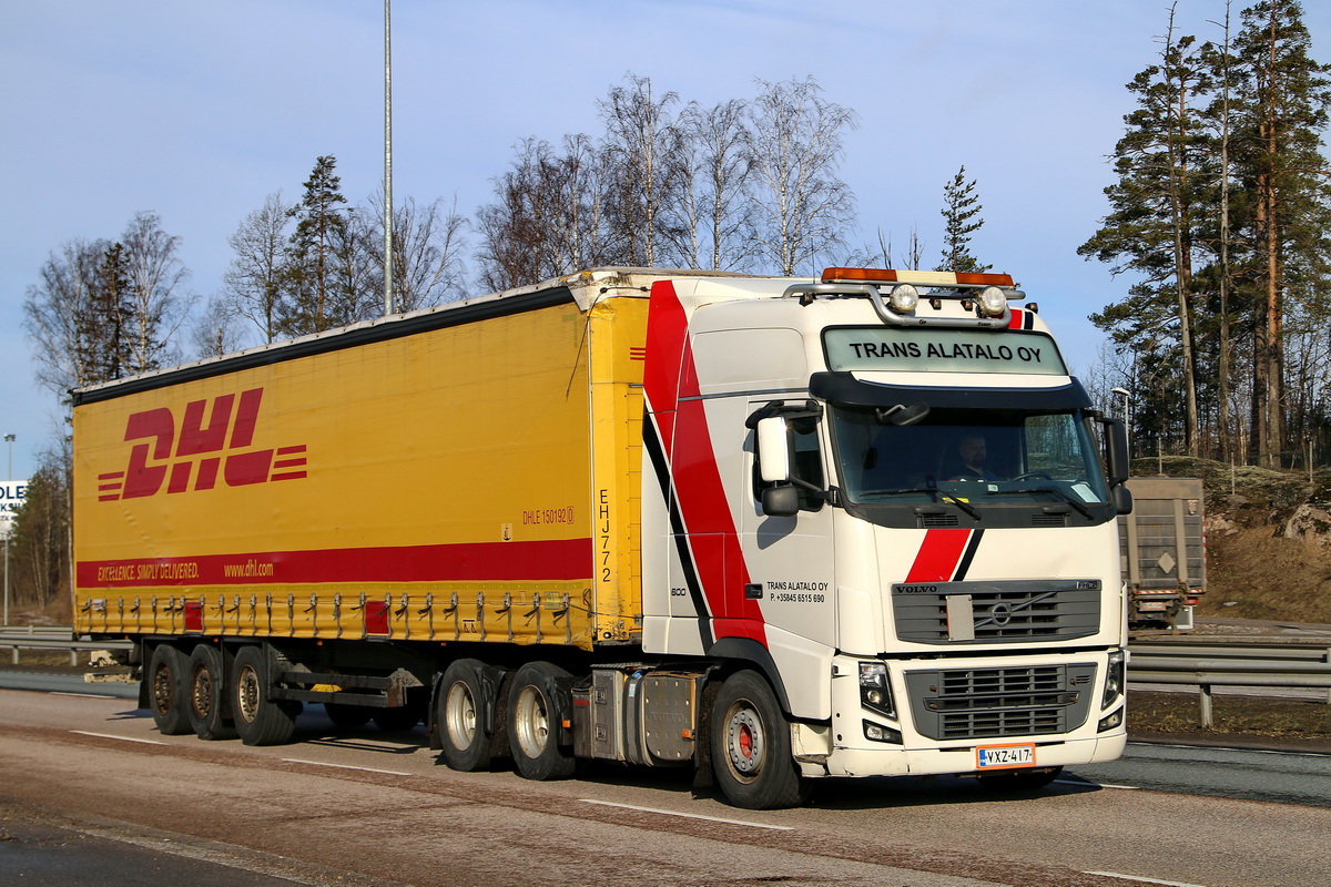 Финляндия, № VXZ-417 — Volvo ('2008) FH16.600