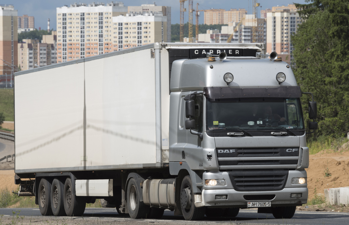 Минская область, № АН 7605-5 — DAF CF85 FT