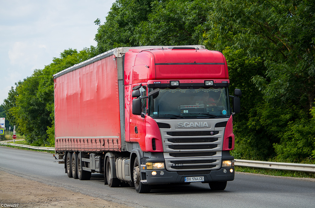 Хмельницкая область, № ВХ 1764 СЕ — Scania ('2009) R440