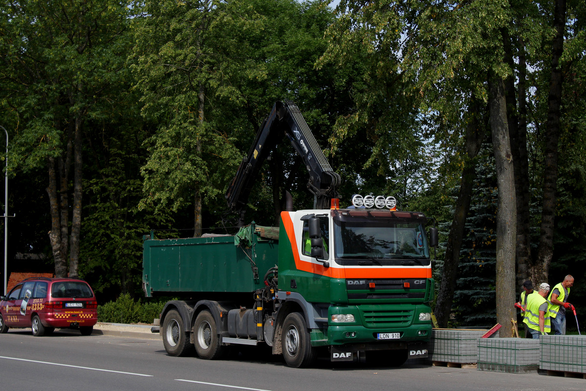 Литва, № LDN 910 — DAF CF85 FAT