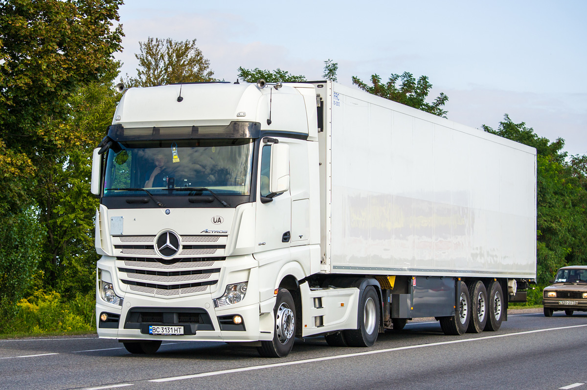 Львовская область, № ВС 3131 НТ — Mercedes-Benz Actros ('2011) 1840