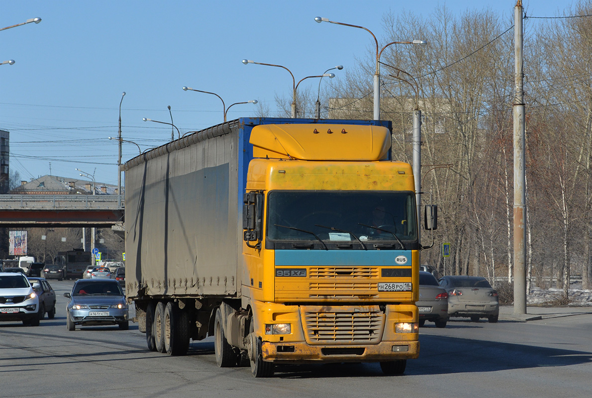 Удмуртия, № Н 268 РО 18 — DAF 95XF FT