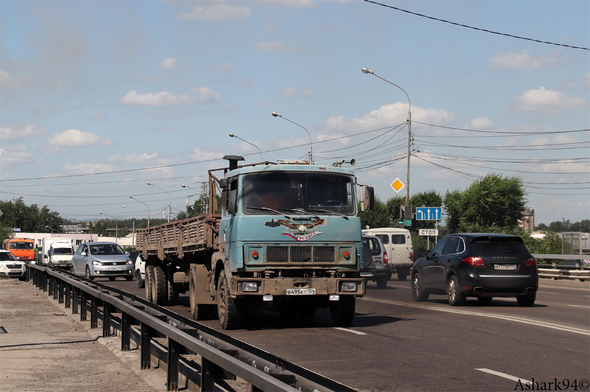 Красноярский край, № В 495 КТ 124 — МАЗ-54323