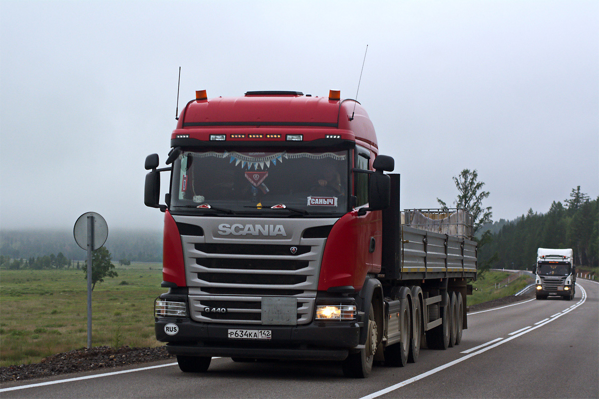 Кемеровская область, № Р 634 КА 142 — Scania ('2013) G440