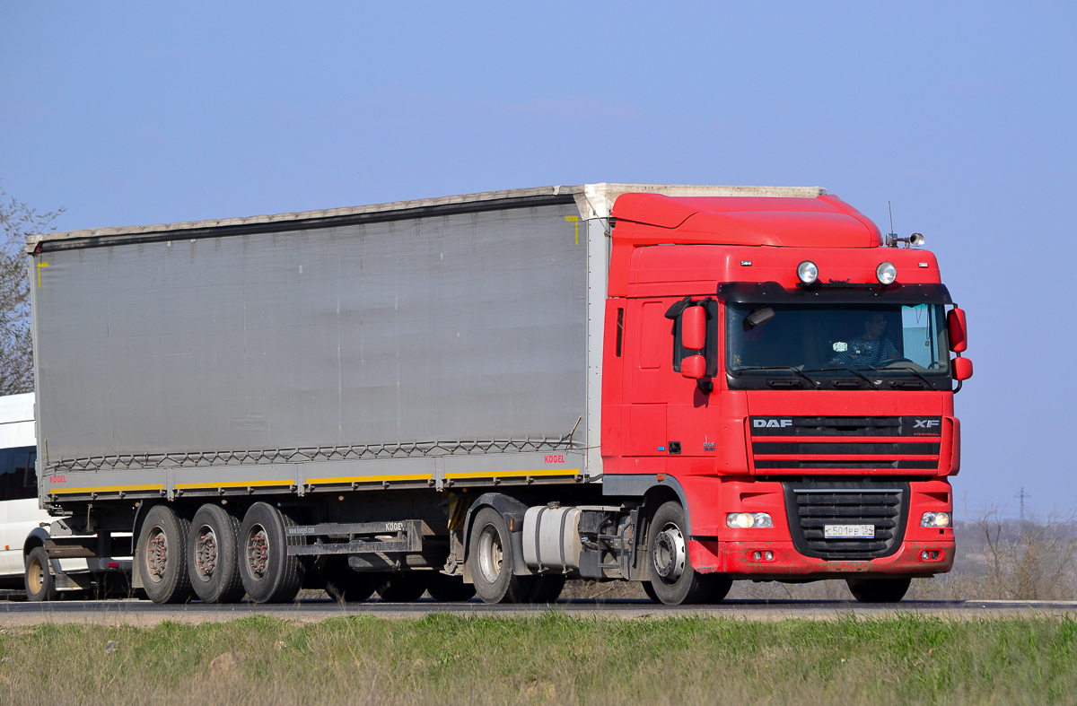 Новосибирская область, № С 501 РВ 154 — DAF XF105 FT