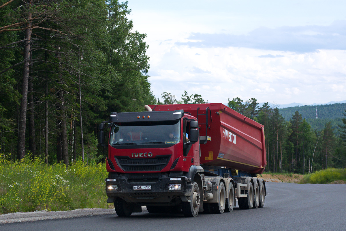 Иркутская область, № Н 108 ВМ 138 — IVECO Trakker ('2013)