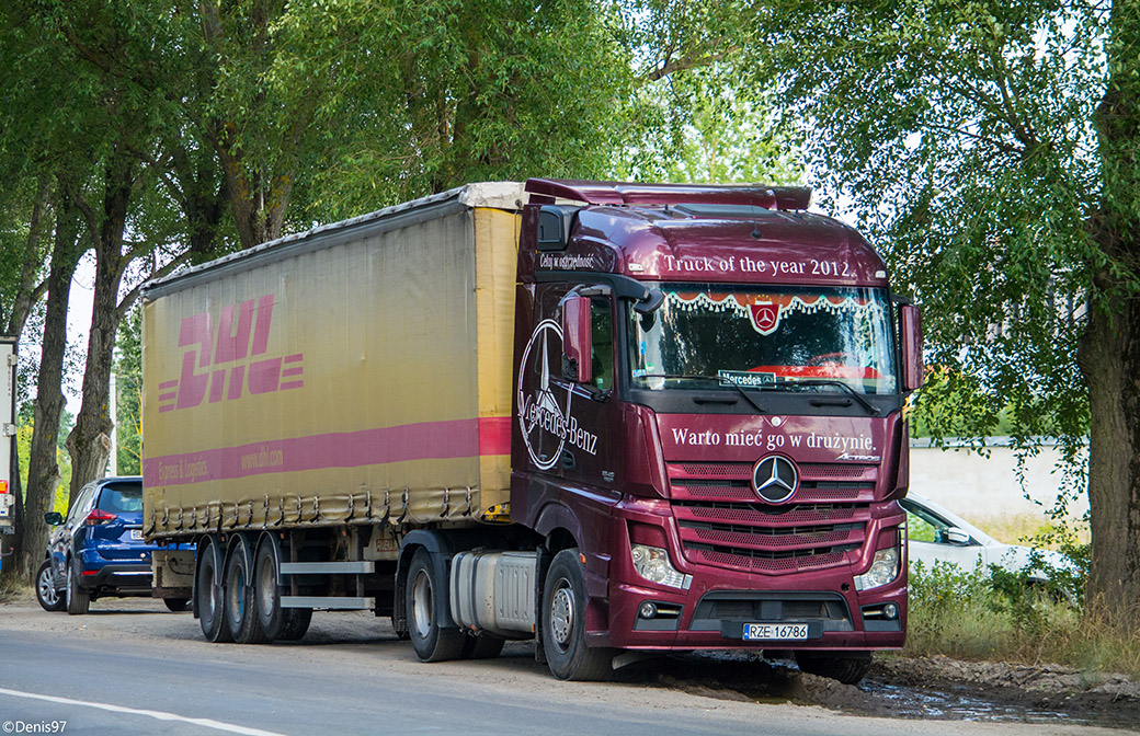 Польша, № RZE 16786 — Mercedes-Benz Actros ('2011) 1845