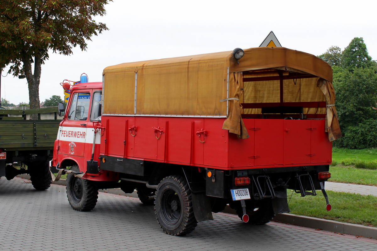 Литва, № H00208 — Robur LD 2002A; Литва — Old Truck Show 2019