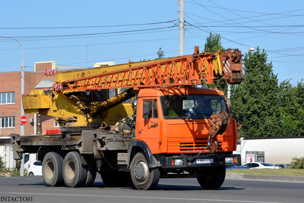 Ростовская область, № Т 102 НА 61 — КамАЗ-53215 [532150]