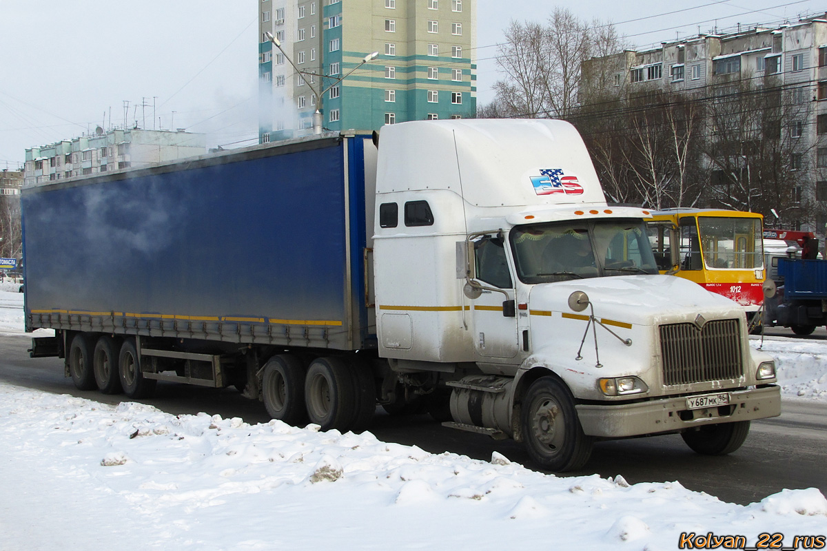 Свердловская область, № У 687 МК 96 — International 9400; Ekaterinburg Truck Service (ETS) (Алтайский край)