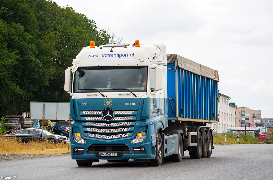 Ровненская область, № ВК 4545 СІ — Mercedes-Benz Actros ('2011) 1842