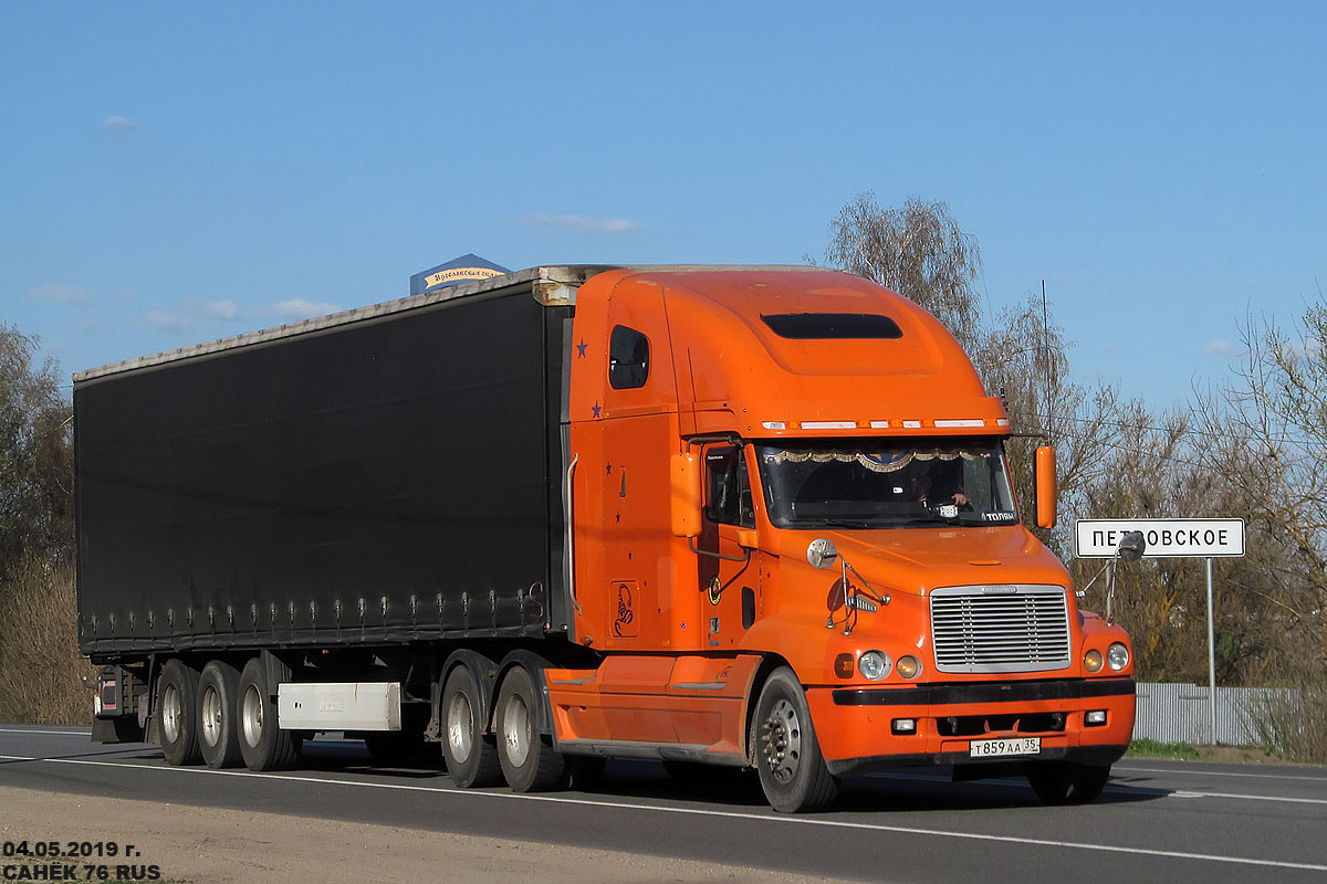 Вологодская область, № Т 859 АА 35 — Freightliner Century Class