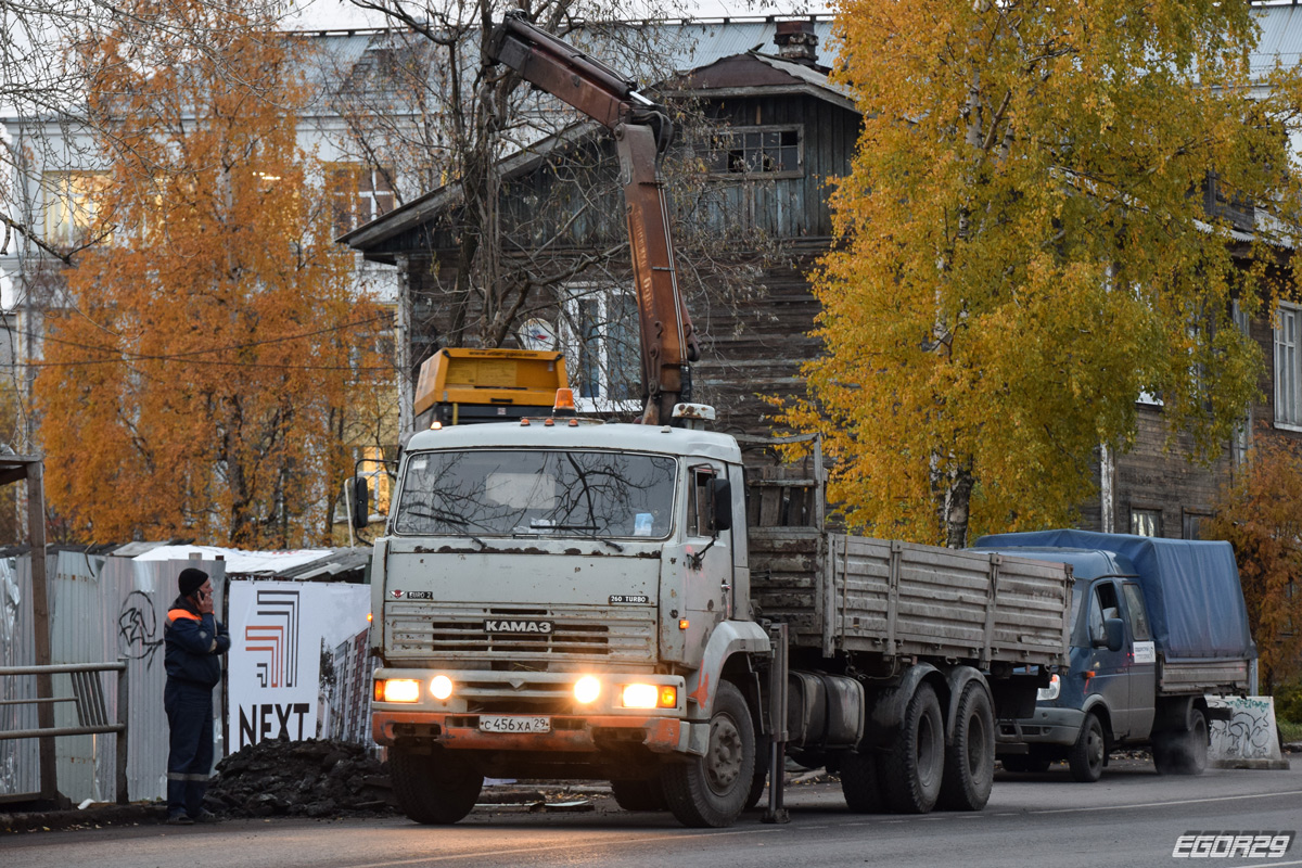 Архангельская область, № С 456 ХА 29 — КамАЗ-65117 [651170]