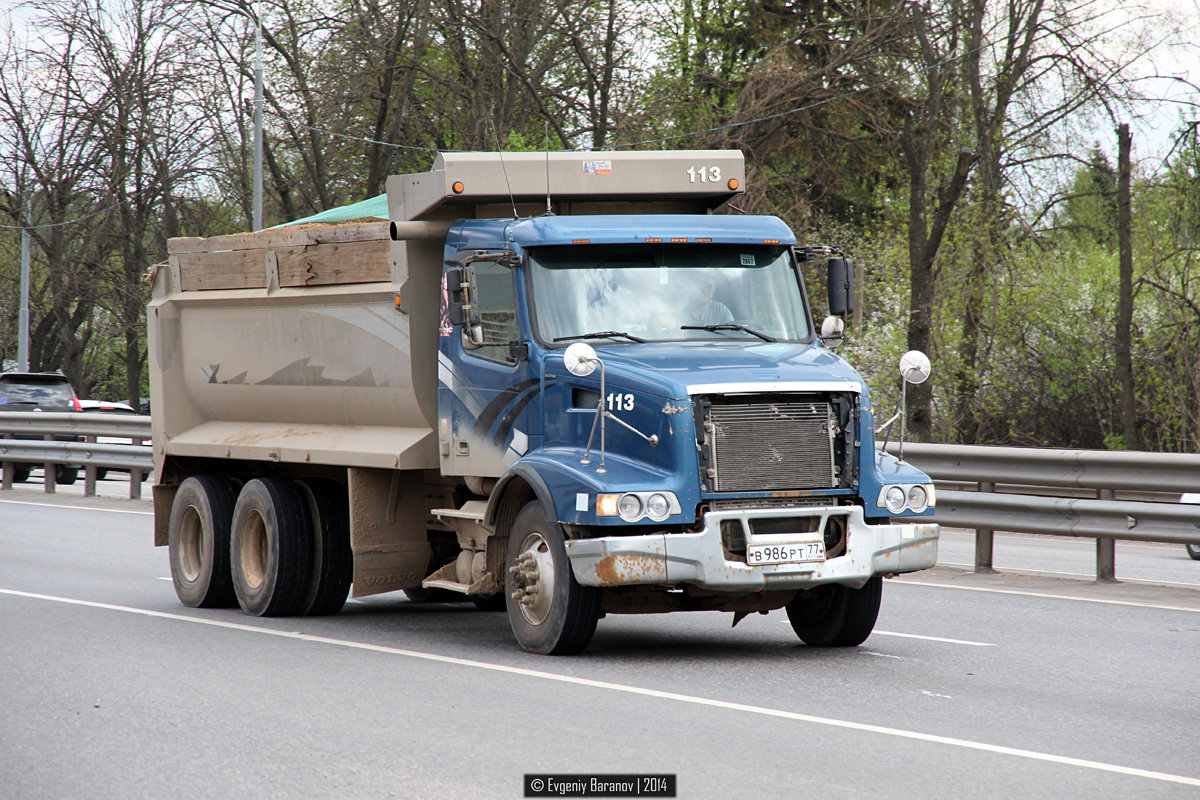 Москва, № В 986 РТ 77 — Volvo (общая модель)