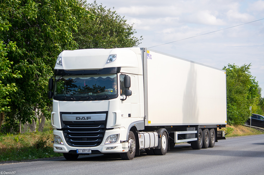 Киевская область, № АІ 0097 НР — DAF XF Euro6 FT