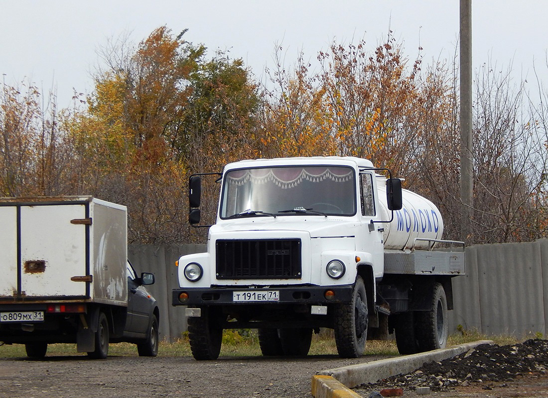 Белгородская область, № Т 191 ЕК 71 — ГАЗ-3307