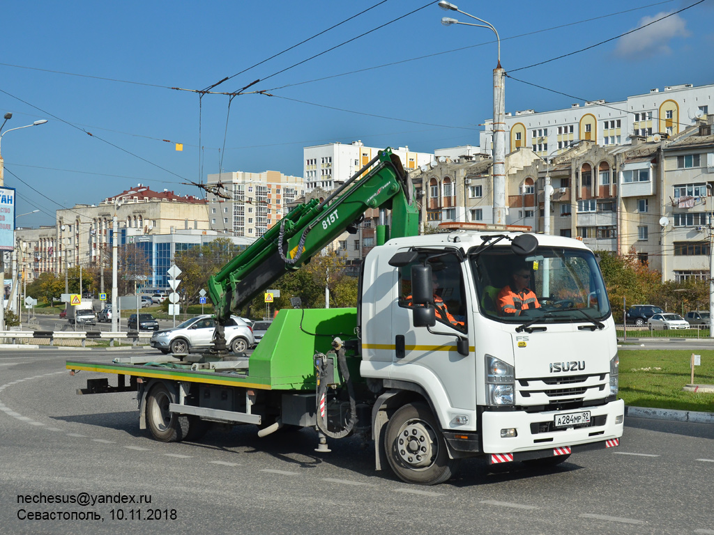 Севастополь, № А 284 МР 92 — Isuzu Rus (общая модель)