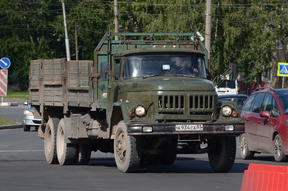 Новгородская область, № А 934 СА 53 — ЗИЛ-133Г2